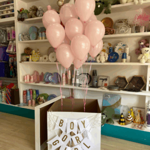 Caja Revelación blanca