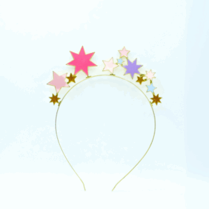 Diadema Metálica Estrellas