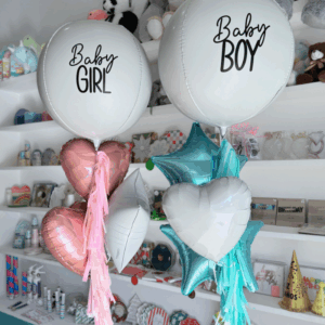 Arreglos jumbo baby blanco